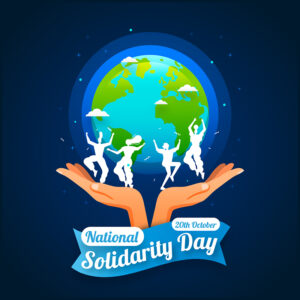 Free Download Vector Template of National Solidarity Day