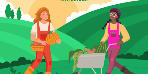 International Day of Rural Women Templates free download vector