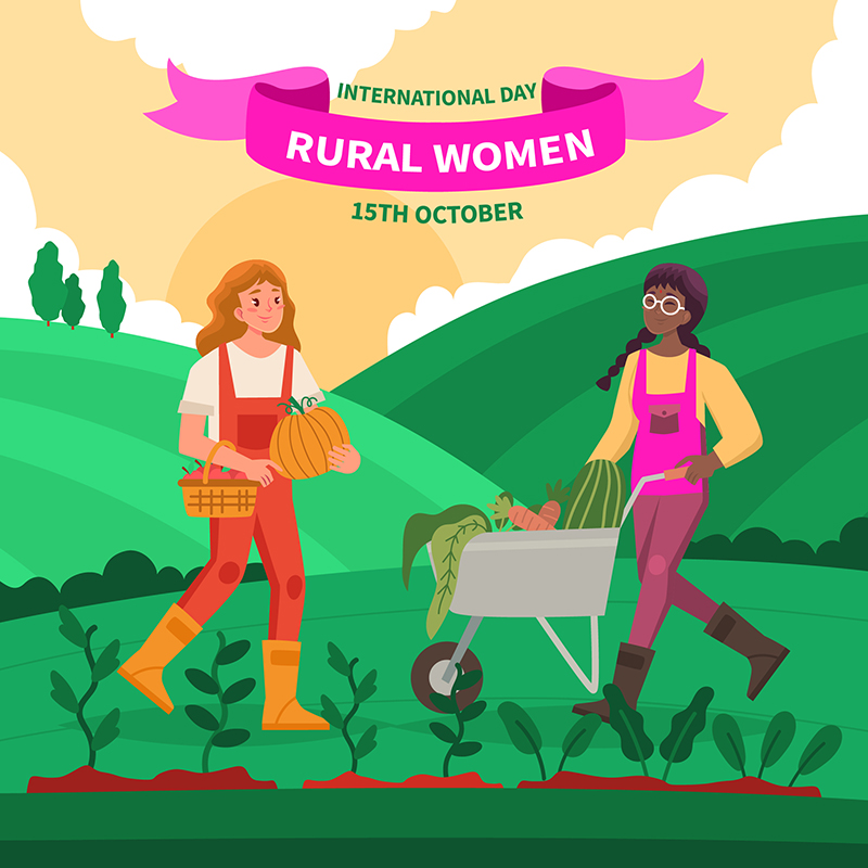 International Day of Rural Women Templates free download vector