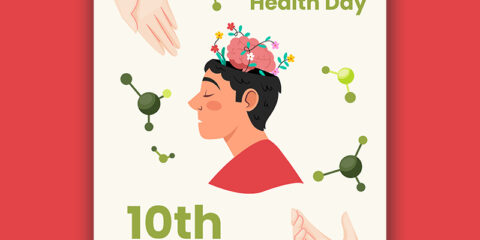 World Mental Health Day Templates free download in the vector format
