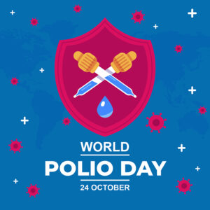 World Polio Day Template free download Ai format