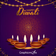 Happy Diwali Poster Templates free download vector formats