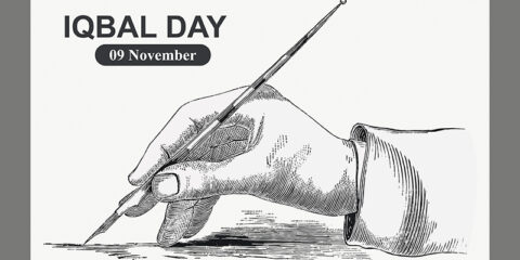 Iqbal day free design download in the vector format