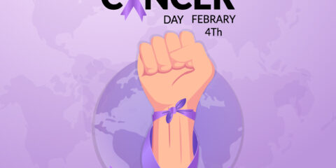World Cancer Day Template free download vector format