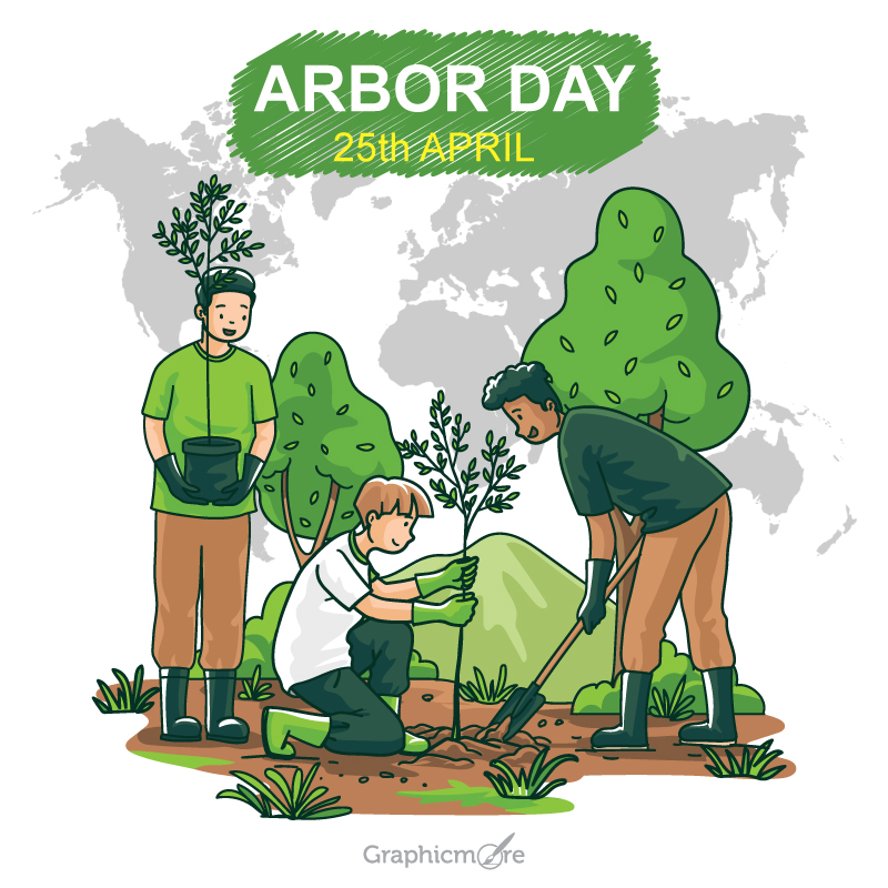 Arbor Day April 2025 Saba Ingaberg