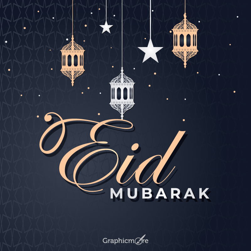 Eid Mubarak 2024 Greetings Cards and Banner Templates download in vector format