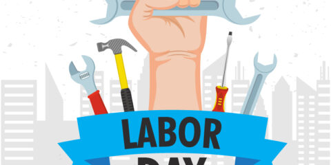 Labor Day templates banner free download in the vector Ai files