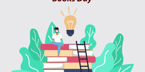 World International Books Day 23rd April Template free download in the vector format