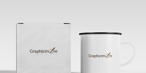 Cups & Mugs Mockups free download in the PSD format