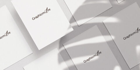 Flyer Mockups free download in the PSD format