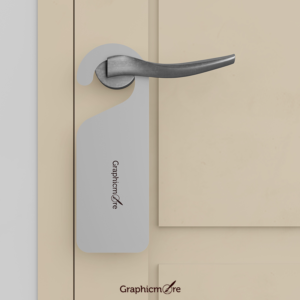 Best Free Doors Hanger mockups download in the PSD format