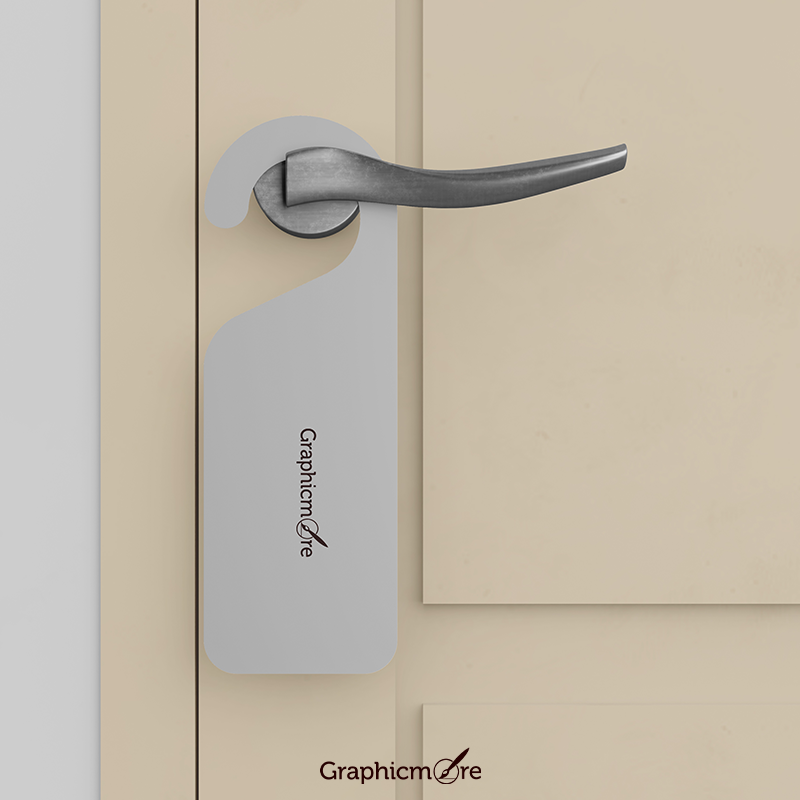 Best Free Doors Hanger mockups download in the PSD format