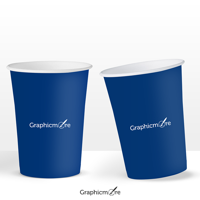 Cups of Coffee Mockups free download in the PSD format
