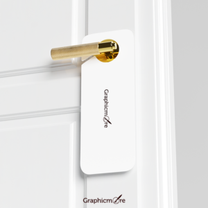 Free Doors Hanger mockups download in the PSD format