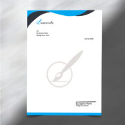 A4 Letterhead Templates PSD Design For Free Download