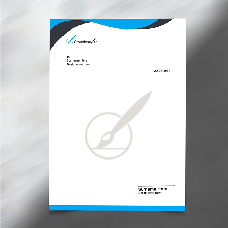 A4 Letterhead Templates PSD Design For Free Download