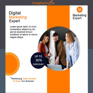 Digital Marketing Social Banner Design Or Template PSD Free Download