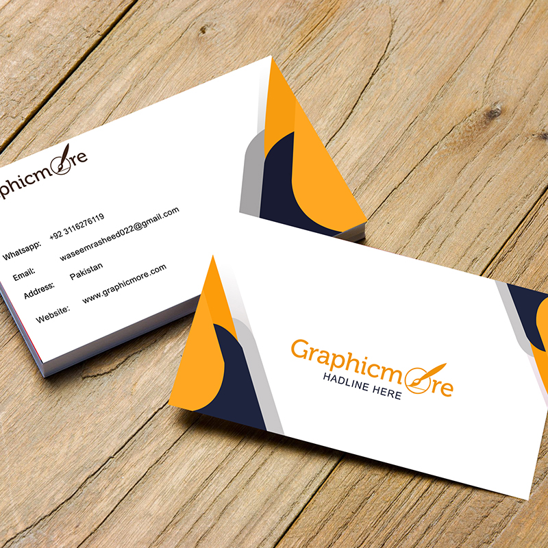 Professional business card design Free PSD Download