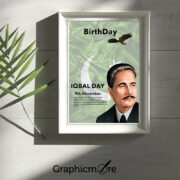 Allama iqbal day PSD High Quality Free PSD Templates for Download
