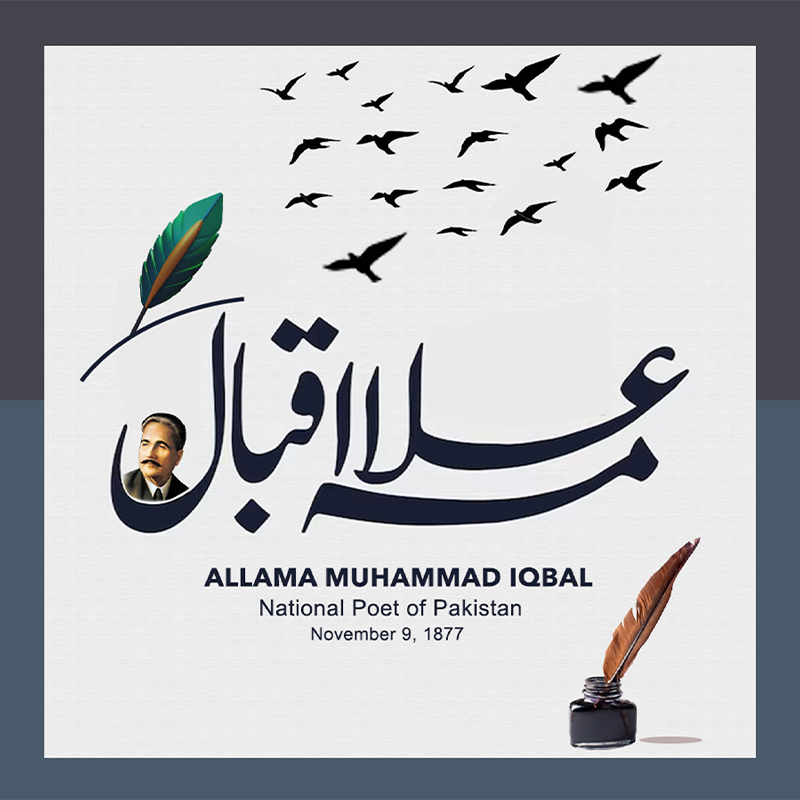 PSD file ALLAMA IQBAL day 9th November