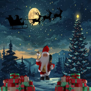 Creative Christmas Poster Template Design