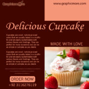 Cupcake Poster Template