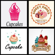 Cupcake Poster Vector Art Icons and Graphics for Free Download