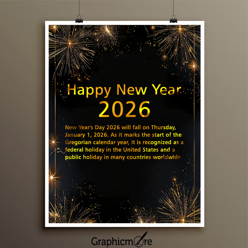Happy New Year 2026 Greeting Card & Invitations