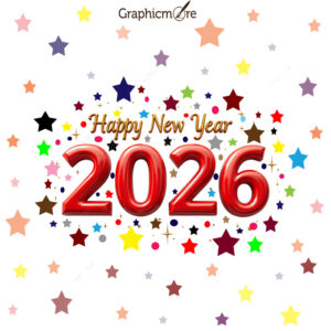 Happy New Year 2026 Happy New Year New Year 2026 Colorful Celebration PNG Transparent Image