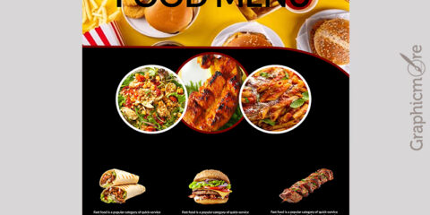 Food Banner Design Poster designs