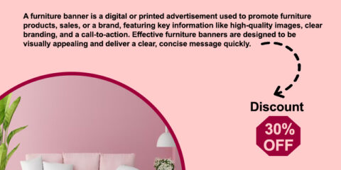 Furniture Web Banner Design PSD