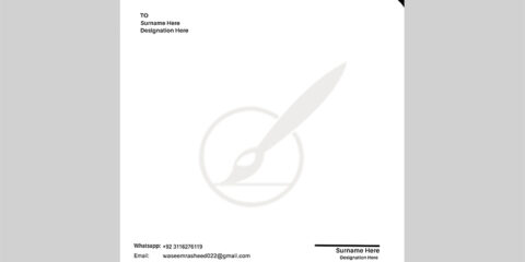 Letterhead Design