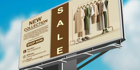 Winter Sale Poster PSD Free Download