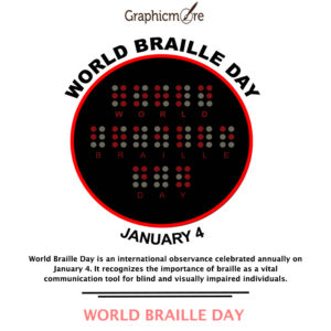 World Braille Day Poster Templates