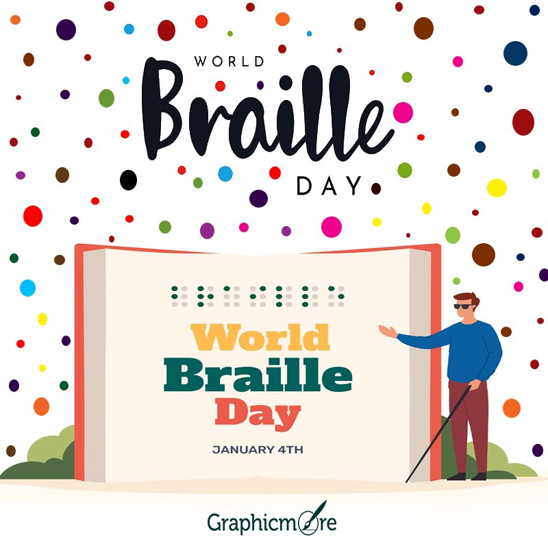 World Braille Day Poster
