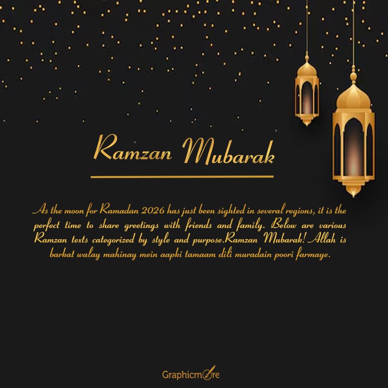 Ramadan Kareem poster Template