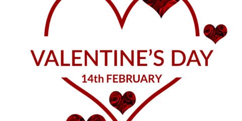 happy valentines day love hearts