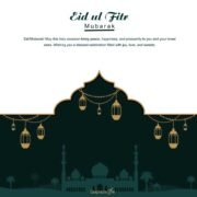 Latest Eid al Fitr Wishes Card