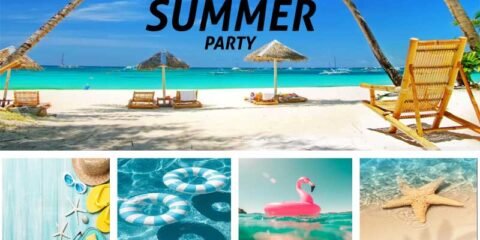 Summer party poster Images Free Download