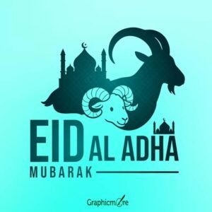Eid al adha mubarak Template
