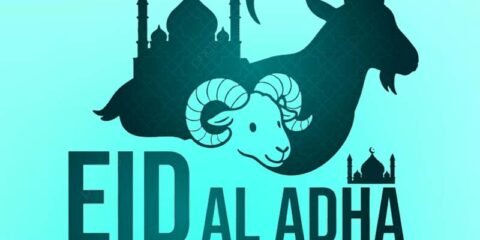Eid al adha mubarak Template