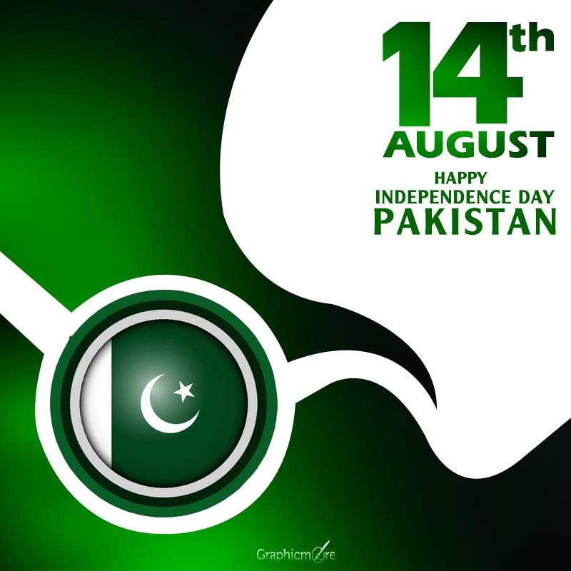14th August Pakistan Independence Day PSD Poster Templates PSD Free Download
