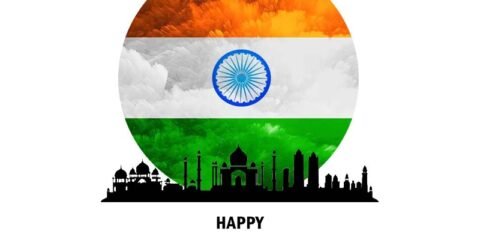 15th August Happy independence day free download in vector format