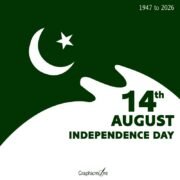 Free Templates for 14 august 2026 pakistan independence day