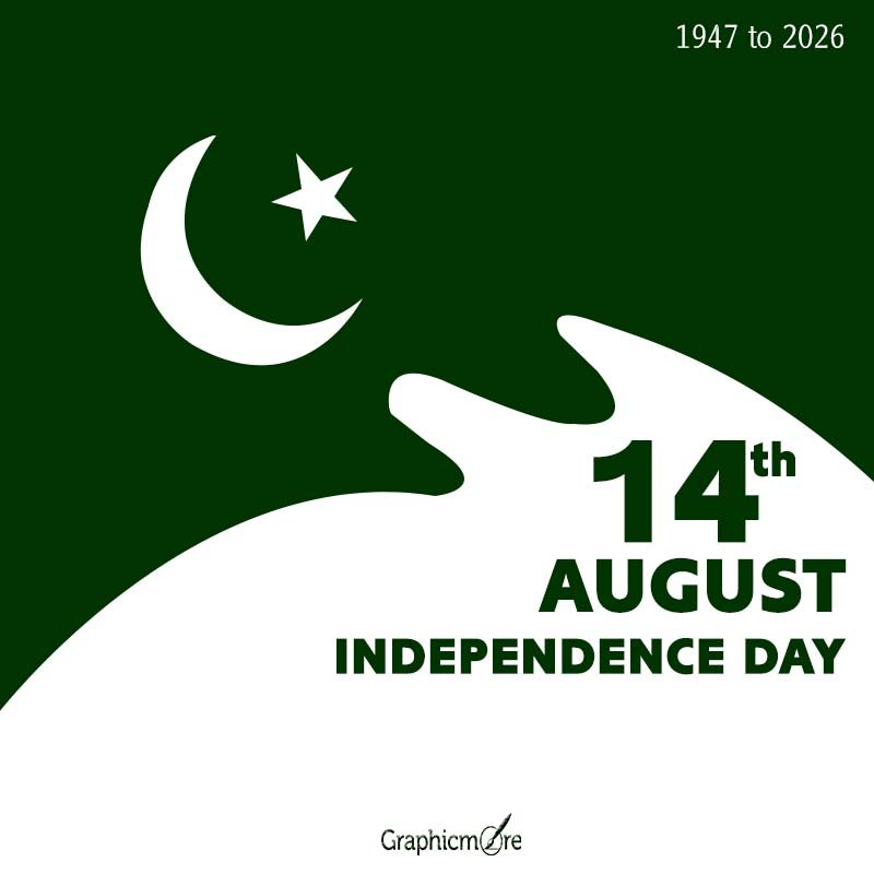 Free Templates for 14 august 2026 pakistan independence day