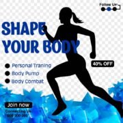 Shape your body banner Images - Free Download