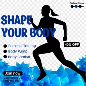 Shape your body banner Images - Free Download